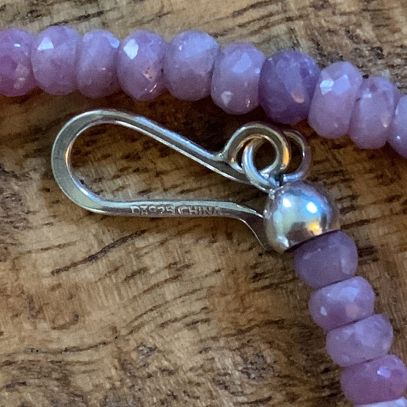 Jay King DTR Pink Tourmaline & Sterling Silver Necklace - Picture 5 of 5